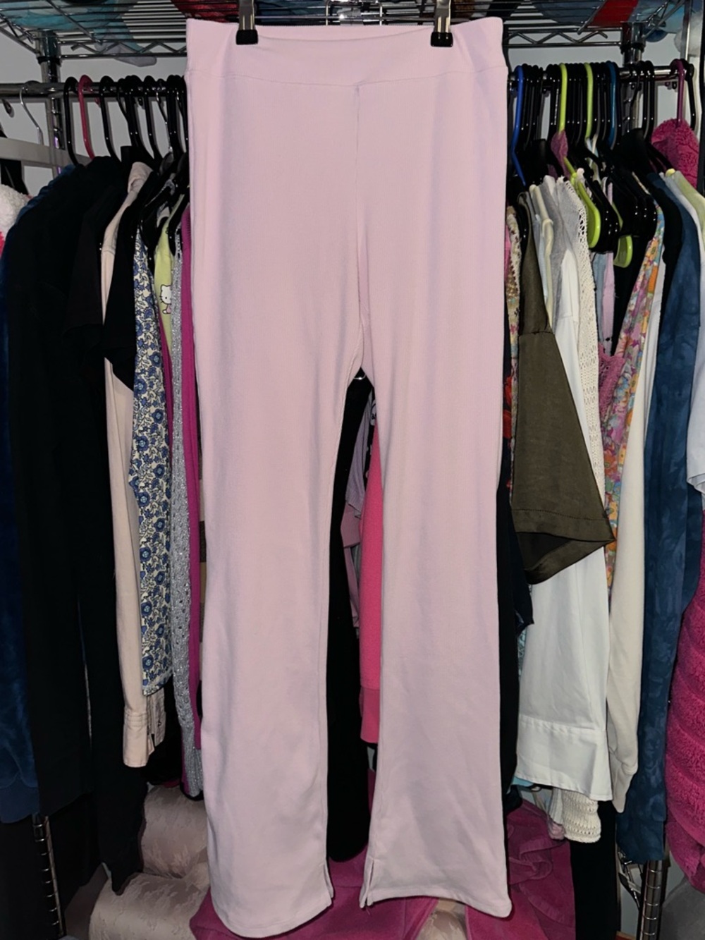 wild fable Light Pink Boot Cut Lounge Pants